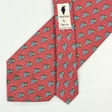 Vineyard Vines USA Mens Salmon Pink Geometric...