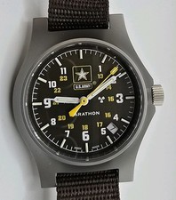 Marathon US Army Quartz Watch Olive Green Dial 34mm