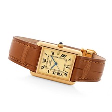 CARTIER 1990s Must Tank XL Date Ref.W1017454 from JAPAN 5