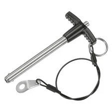 T Handle Lock Pins, 8mm Dia. 70mm Usage Length Push-Button Ball Locking Pin
