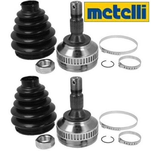 2X Gelenksatz FüR Antriebswelle Metelli 15-1585 2 GelenksäTze Vorne-image