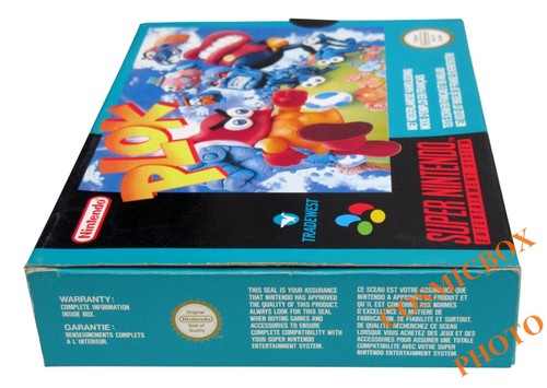 PLOK complet jeu video plateforme snes super nes cartouche Nintendo PAL VF testé - Picture 3 of 8