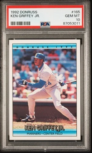 1992 DONRUSS #165 KEN GRIFFEY JR. PSA 10