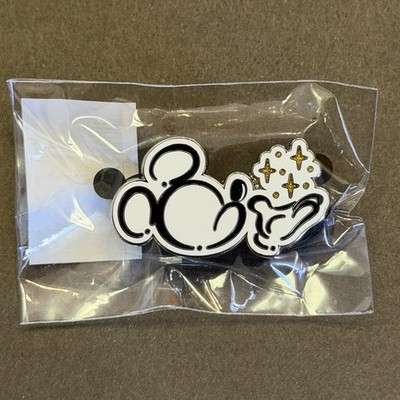 Disney Live Entertainment White Logo Mickey Mouse Pixie Dust Icon Pin WDW DLR