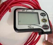SRM PC6 VI Power Control Power Meter Head Unit w/cable & charger