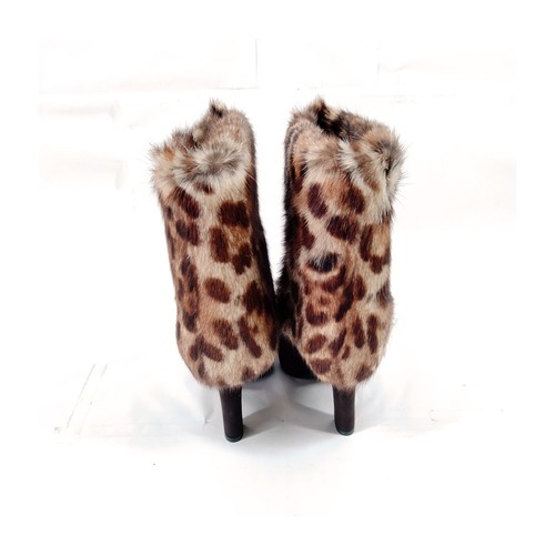 Dolce and Gabbana Boots Women Browns Suede 3969369 - Picture 3 of 11