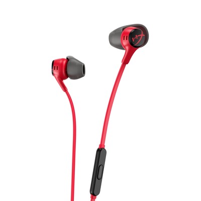 HyperX Cloud Earbuds II   14mm Drivers, Four Eartips, Hard-Shell Carrying Case