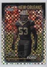 2024 Topps Chrome Rookies X-Fractor Jaylan Ford #269 14ch