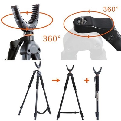 Vanguard QUEST T62U Portable Shooting Tripod, Bipod, and Monopod