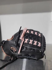 Rawlings R9 Series Fastpitch Softball Glove 12.5" RHT R9SB125-18B"READ THE DESC"