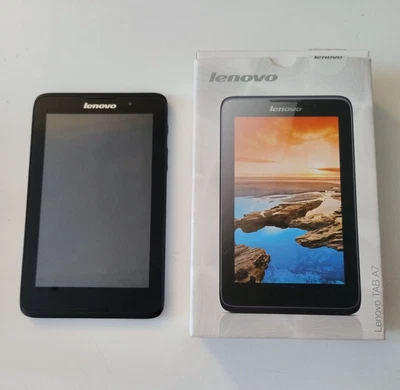 Lenovo TAB A7-40 A3500-FL con scatola e manuali per collezionismo o ricambi