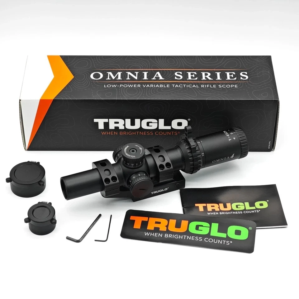 Mira para rifle TRUGLO OMNIA 1-4X24mm-tubo de 30 mm y montaje APTUS-M1 Foto 4 de 4