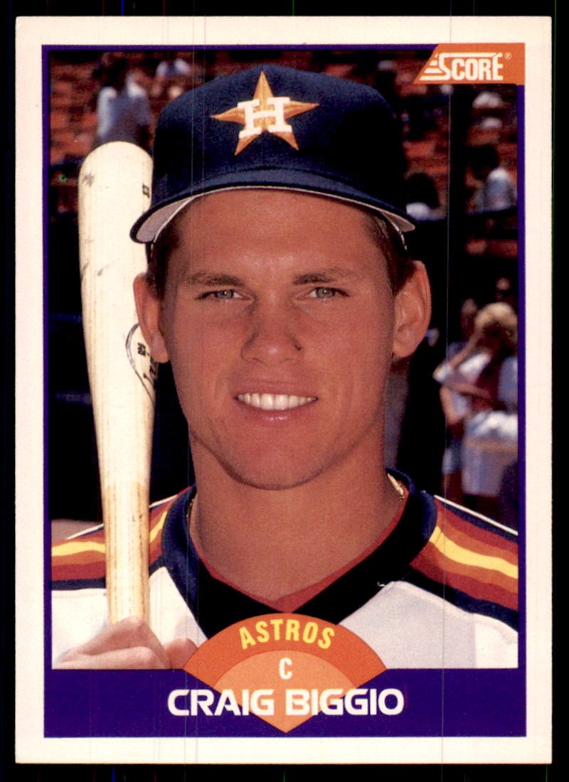 1989 Score #237 Craig Biggio Rookie