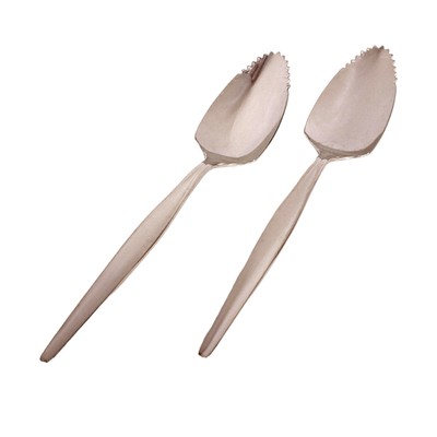 Vintage Citra Japan grapefruit spoons (serrated edge) Set of 2 