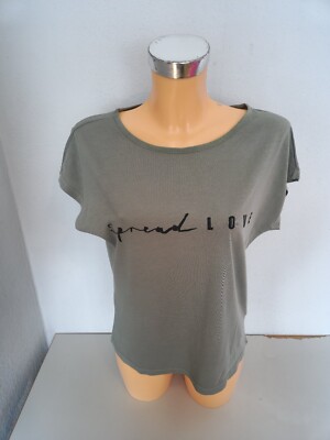 MARC O´POLO  Shirt  T-Shirt  Gr.  S  khaki  Kurzarm  ORGANIC  Baumwolle  NEU