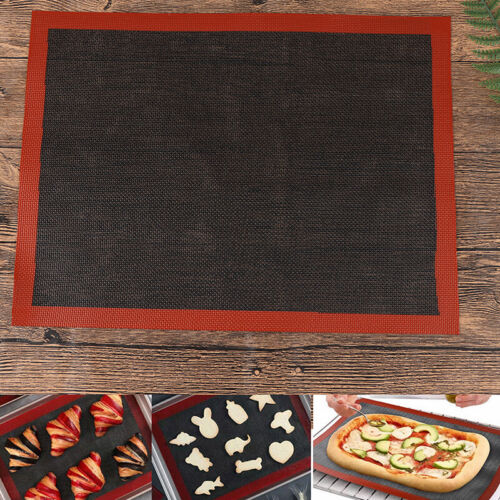 Baking Non Stick Oven Liner Perforated Silicone Mat Bread Sheet Tool For Coo Mq - Picture 1 of 9