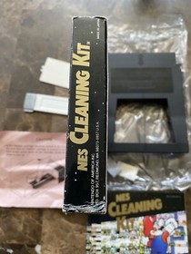 NES Cleaning Kit Nintendo CIB Mario Cover Box in Great Shape