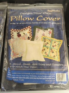 Design Your Own Throw Pillow Cover Blank Crafts Cotton Twill 18x18 Bagworks (3)