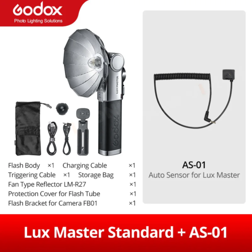 Godox Lux Master Retro Camera Flash TTL HSS Touch Screen Control Wireless Sync - Picture 11 of 13