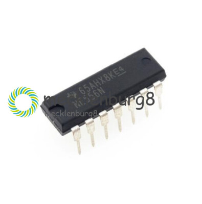 10 PCS IC NE556N NE556 ST/TI OSC TIMER DUAL DIP-14 200mA NEW