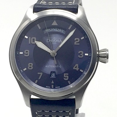 Davosa (like new & unworn) Newton Pilot Day-Date Automatic Ref. 161.585.45