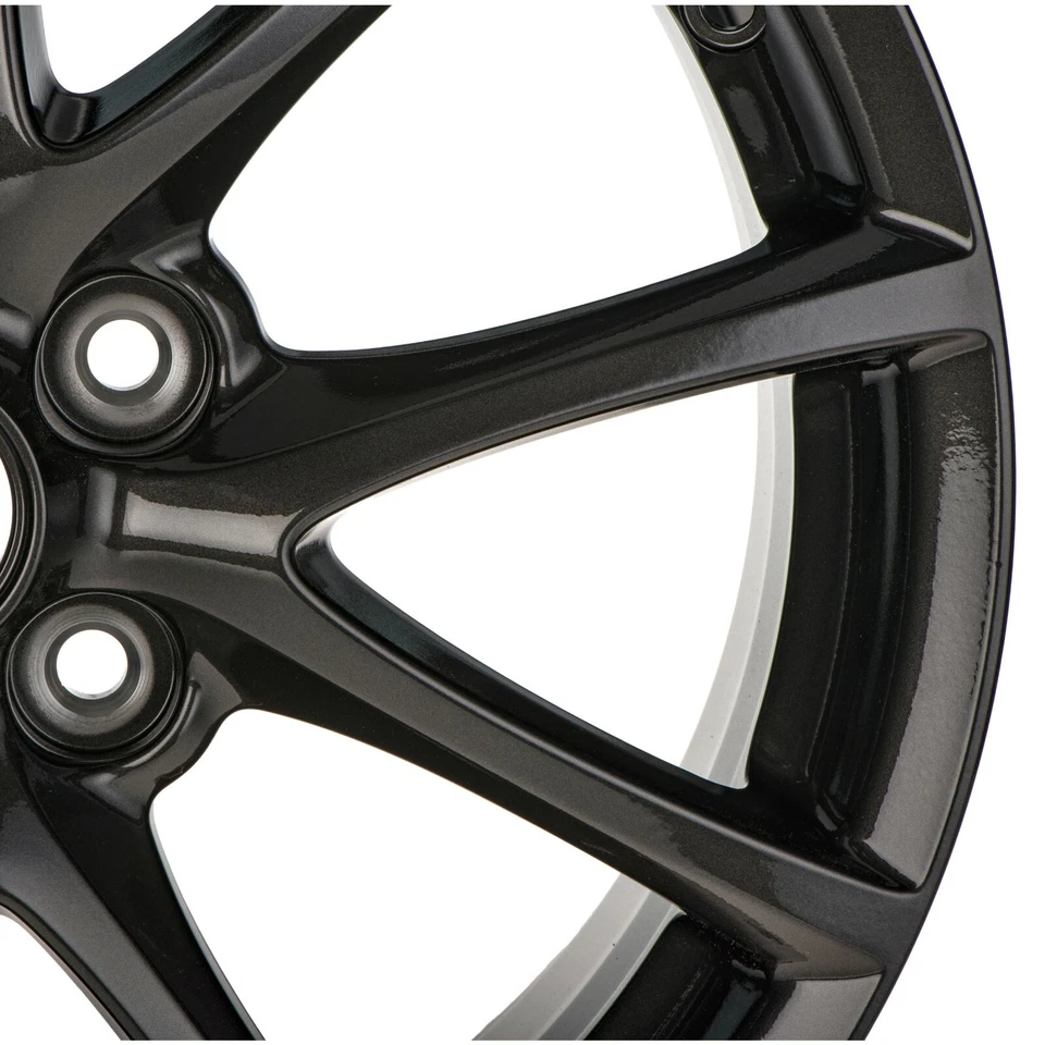 Llanta Mazda MX-5 Miata 2009-2015 17" aleación de metal oscuro 9965-64-7070 OEM Foto 2 de 4