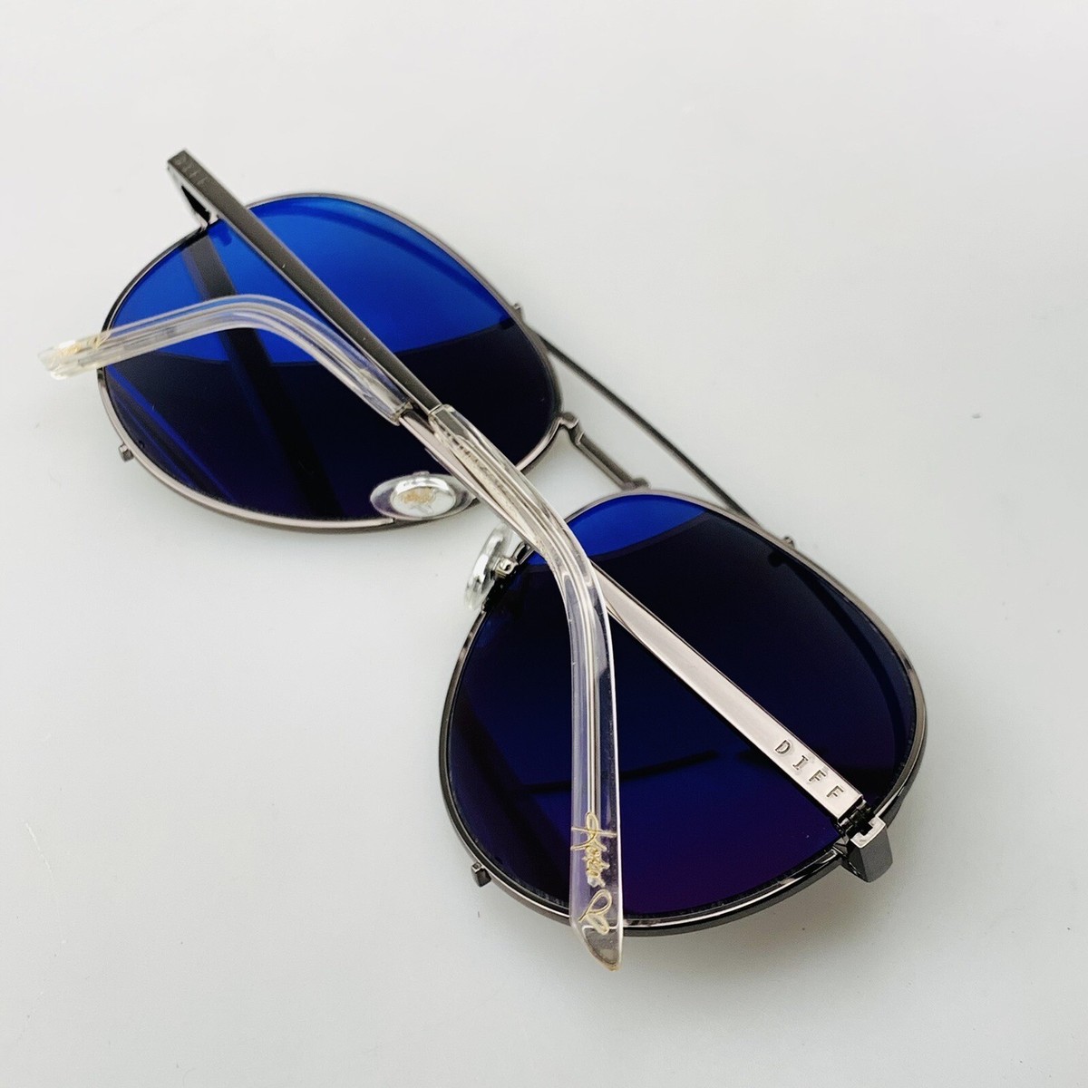 DIFF Koko Eyewear Sunglasses mod. GM-SV22 Mirrored Aviator  display picture 3