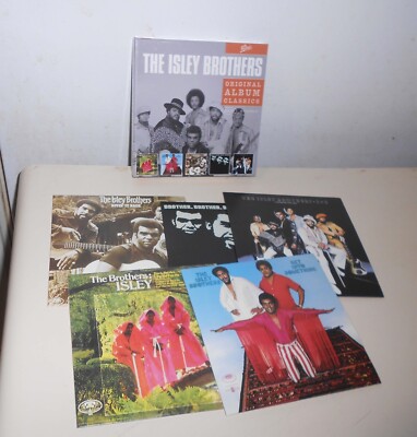 The Isley Brothers Original Album Classics 5 CD Box Set UK Import