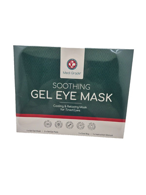 Medi Grade Cooling Face Mask - Wiederverwendbare, kühlende Gel-Augenmaske