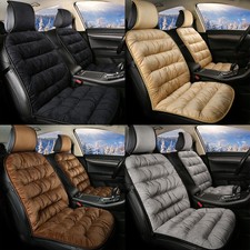 Universal Front Auto Car Seat Covers Mat Pad Warm Plush Cotton Cushion Protector