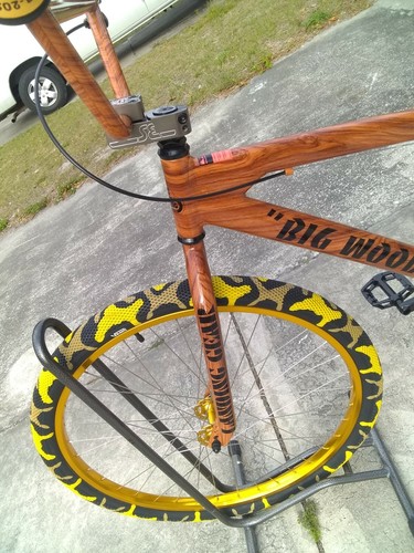 SE BIKES bmx BIG GOLD WOODY bike cult VANS race inc rims quadangle GT haro hutch - Picture 5 of 12