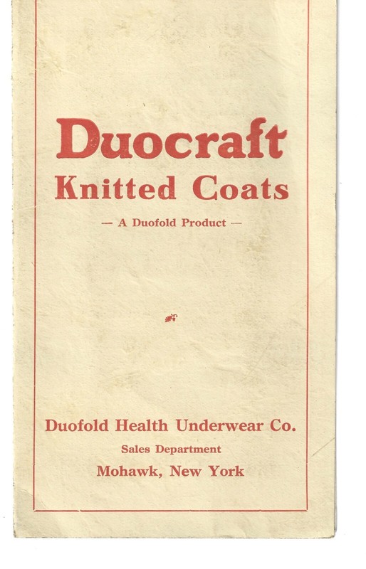 Duocraft Knitted Coats Sales Brochure