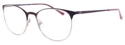 NEW PRODESIGN 3168 COL.3821 BURGUNDY SILVER AUTHENTIC EYEGLASSES 51-18 DENMARK!