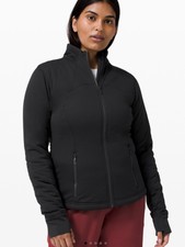 Lululemon Ladies Black Dynamic Movement Jacket Sz 2 - Uk 6 Bnwt ( B75)