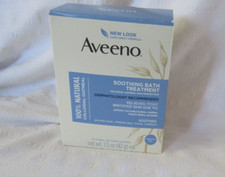 New Look Aveeno Soothing Bath Treatment - 100 Natural Colloidal Oatmeal 8 Pack