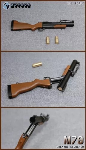 ZYTOYS ZY8039 1/6 M79 WWII Gun Rifle Weapon Model Fit 12'' Action