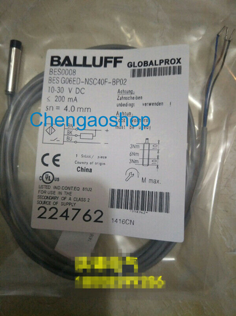 【YOU】 1PC New Balluff BES G06ED-NSC40F-BP02 proximity switch#QB67 ZX | eBay