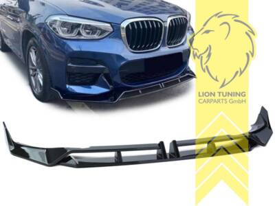 Frontspoiler Spoilerlippe Spoiler für BMW X3 G01 für M-Paket schwarz glänzend