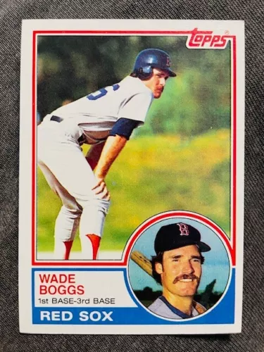 1983 Topps #498 Wade Boggs Rookie RC Card