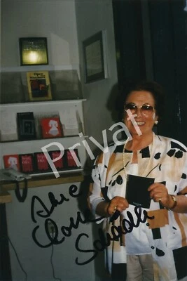 Autographe Lotte Schädle Dédicacé Opéra Soprano 100% Original Avec Carte M1.01 - Photo 1/2