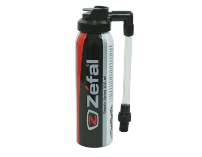 Zefal Pannenspray 100ml Fahrrad Flickzeug für alle Ventile Reparaturspray Spray
