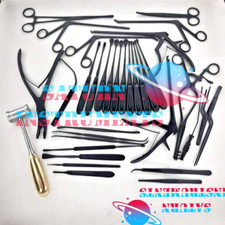 Laminectomy Set 35 Pcs Black Coated Surgical Orthopedic Surgical Instruments