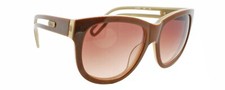 New Authentic Chloe CL2124 C02 France Plastic Brown Sunglasses Frames Eyewear