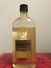 Bath  Body Works Aromatherapy BERGAMOT Shower Gel 10 oz RARE