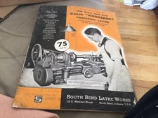 1936 South Bend Lathe Works 9-Inch Workshop Precision Lathe Specifications