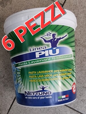 6 Stück HANDWASCHPASTE 1 Liter NEPTUN Linie plus