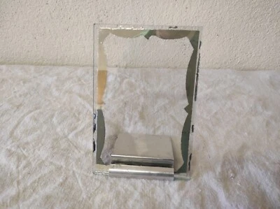 Ancien Cadre photo en verre 15 x 10 cm - Photo 1/4