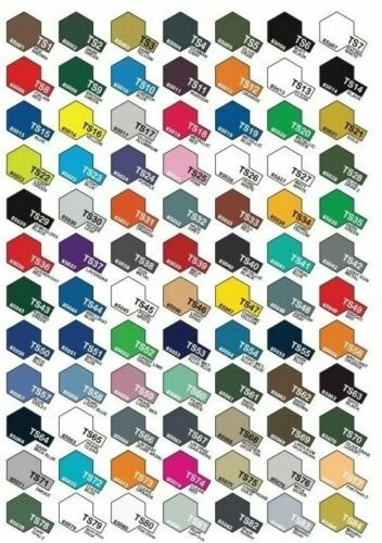 Tamiya Color TS-xx Spray 100ml Tamiya Spraydose Acryl alle Farben u Grundierung