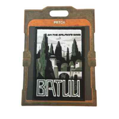 Disney Parks Star Wars Galaxy's Edge BATUU Patch Stick On or Sew On New Tag Ship