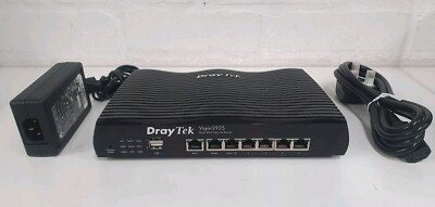 Draytek Vigor 2925 Dual-WAN 5x Gigabit Ethernet (1000Mb/s) Port Security Router